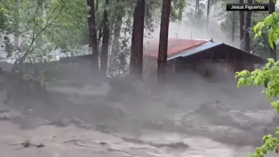 3 missing, house swept away as flash flooding hits mountain village in New Mexico