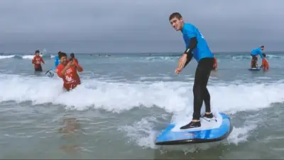 Surf camp for autistic youth sells out at La Jolla Shores