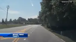 What’s that in the sky? We’re not sure, but the fireball was very bright
