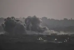Dozens of Palestinians in Gaza killed by airstrikes or shootings while waiting for aid